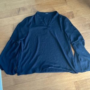 Marc Cain size N2 black blouse